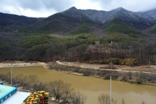 충북 영동군 황간면 월류봉 둘레길 걷기