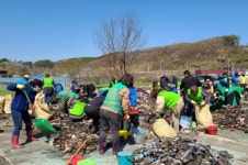 계룡시․사회단체, 화재현장 복구 지원