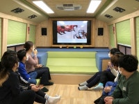 충북중원교육문화원, 학교로 찾아가는꿈의 책버스새단장