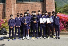 제천중학교 배구부 3위