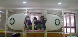 하동 진교초,실내놀이시설 있는 우리 학교가 최고야!