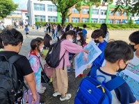 홍광초 흡연예방 및 학교 폭력예방 캠페인 실시