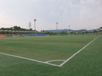 청주시, 흥덕축구공원 축구장 인조잔디 충진재 교체사업 완료