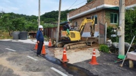 영동군, 양강면 두평농어촌마을하수도시설 금년 7월 준공 앞둬