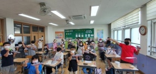 옥천 삼양초 – 해군 한상국함 호국보훈의 달 맞이 교류 행사