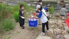 화개 계곡서 경남플로깅니캉내캉전개