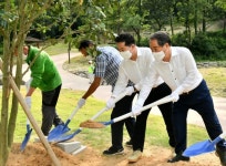 담양군, 대전면에 한재골 수목정원 조성 기념 식수행사 열어