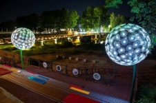 증평 보강천 야경 산책하기