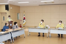 허태정 대전시장, 전민동 생활치료센터 인근 주민에 고마움 전달