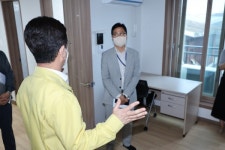 허태정 시장, 오정동 청년매입임대주택 현장방문