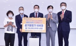 이용섭 광주시장, 국내 복귀기업 대영전자㈜ 방문