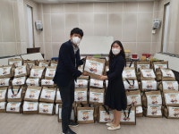 성남시율동생태학습원 giving heart 행사 진행