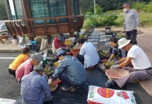 하동군 옥종면, 1경로당 1일감 갖기로 농촌마을 주민 신바람