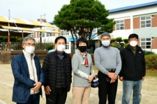 옥천군 이원초등학교 개교 100주년 기념 기념비 제막식