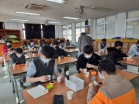 대전중학교, 마을과 함께 사랑의 연탄 봉사 활동 펼쳐