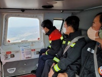 최경환 보은 부군수, 산불예방을 위한 공중계도