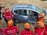 영동소방서, 교통사고 대응능력 강화 특별구조훈련