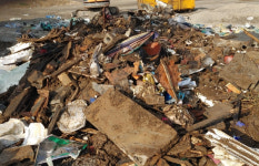 하동군 화개면 건호환경, 화재 폐기물처리 재능기부눈길