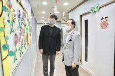 박상돈 천안시장, 설맞이 사회복지시설 위문