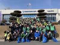 음성군 전지역 설맞이 국토 대청결 운동 활발
