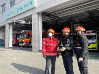 영동소방서, 재난현장 신속 파악 소방드론 운영