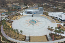 [영상] 영동레인보우힐링관광지, 영동복합문화예술회관 드론영상