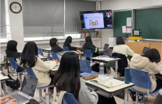 옥천여중, 오미클론 시대 옥천여중의 시공을 초월한 배움 실시