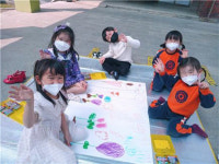 남평초등학교병설유치원 아이들, 봄 꽃 사세요 ! 방과후 놀이데이 실시