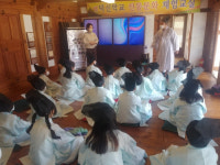 청주소로초, 옛 덕신학교 전통 문화 체험 교실 참여해