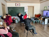 청양군 장평면 ICT활용 경로당 운동지도 프로그램 실시