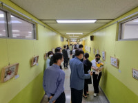 금천고, 청주에덴원과 합동으로 캘리그래피 전시회 개최
