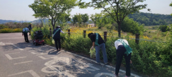 담양 월산면, 담양홍수조절지에서 환경정화활동 펼쳐