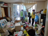 영동자원봉사센터, 위기가정 아이들 위해 깨끗한 주거환경 선물!