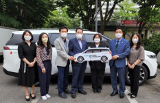 (주)애터미 고세계로센터 | 천안주거복지종합지원센터, 애터미(주)로부터 차량 기탁받아
