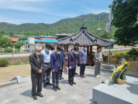 사회복무연수센터, 현충일 맞아 충혼비 참배
