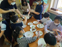 대길초, 공동체 관계 형성을 위한 화전 만들기