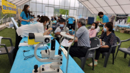 블루크로스의료봉사단, 횡성군 공근면에서 농촌 주민 3차 의료봉사