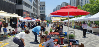 세종 도담동 나눔장터로, 주민·상권 기지개활짝