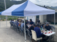 보은군 속리산면 해바라기봉사단, 자원봉사 이어받기 행사 추진