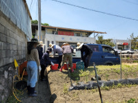 보은군 수한면 직원들 농촌일손돕기에 나서