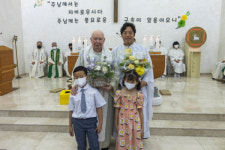 [영상 / 포토] 천주교 청주교구 증평성당, 메리놀 의원 부활 기념식 및 은경축 감사미사