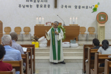 [영상 / 포토] 천주교 청주교구 증평성당, 메리놀 의원 부활 기념식 및 은경축 감사미사