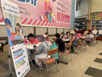 증평군 노인복지관봉사단 ,마음건강체크 캠페인 펼쳐