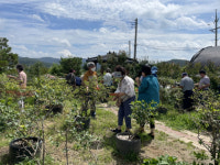 증평군 농업인대학, 치유농업과 현장견학 호응