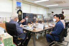 신상진 성남시장, 대한노인회 성남시 3개구 지회 방문