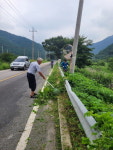 보은군 장안면 오창2리 마을 환경정화 활동 실시