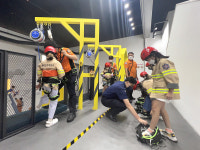 영동소방서, 119청소년단 충북안전체험관 견학