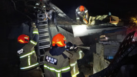 영동군 상촌면사무소, 화재피해 가구 찾아 이웃사랑 실천