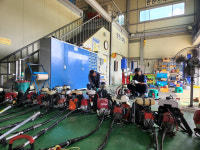 계룡시 농업기술센터, 고장 난 예취기 수리해 드려요!