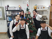 2022. 영춘중학교 학생 바리스타 자격증 취득